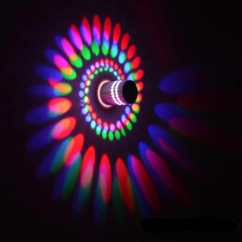 Modern LED Swirl Ceiling Light
