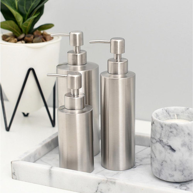 Rose Gold Refillable Soap Dispensers