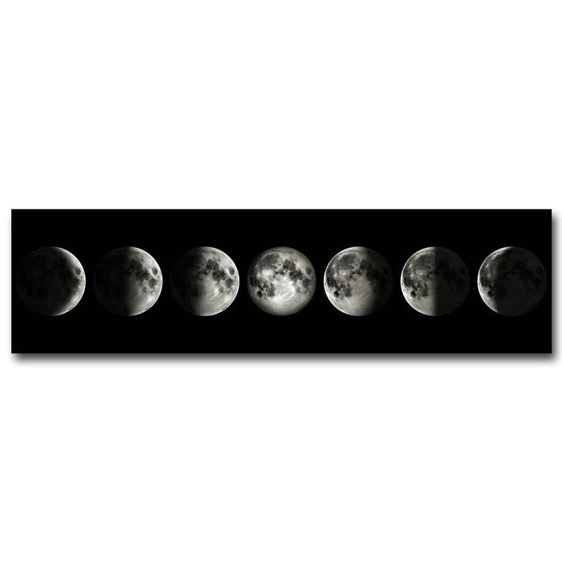 Eclipse of The Moon Canvas Art
