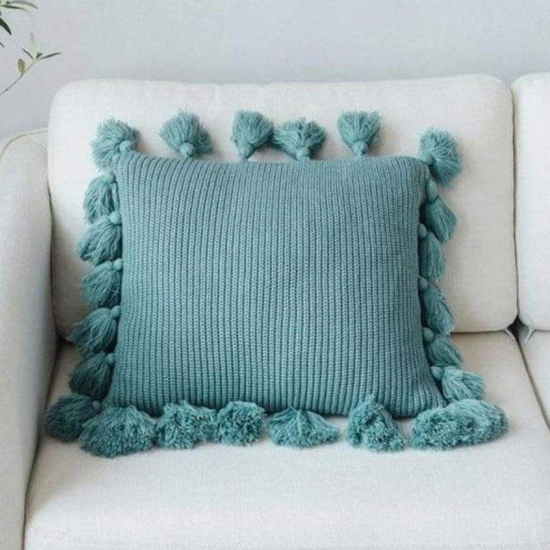 Soft Tassel Cushion Cover