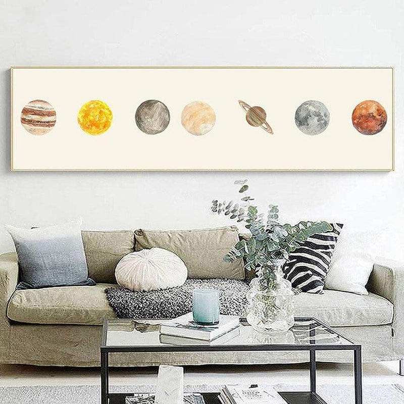 Solar System Canvas Art