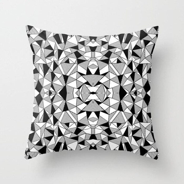 Nordic Black And White Pillow Cover