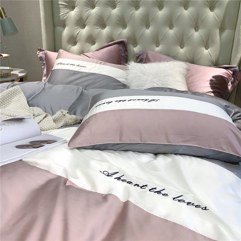 Pure Tencel Silk Duvet Cover & Bed Sheet Set