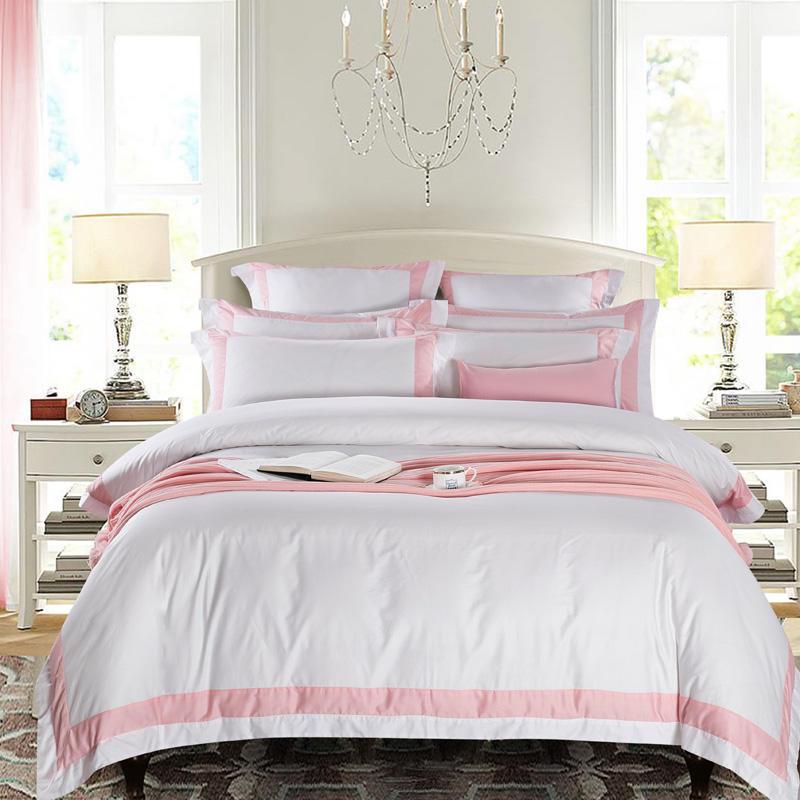 Premium White Duvet Cover & Bed Sheet Set (Egyptian Cotton)