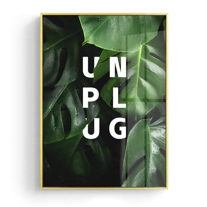Unplug Canvas Print