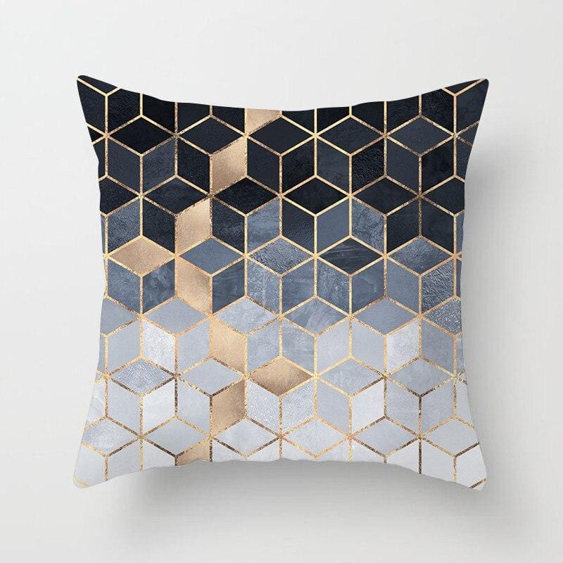 Geometric Diamond Pillow Collection