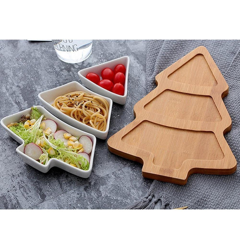 Christmas Tree Snack Plate