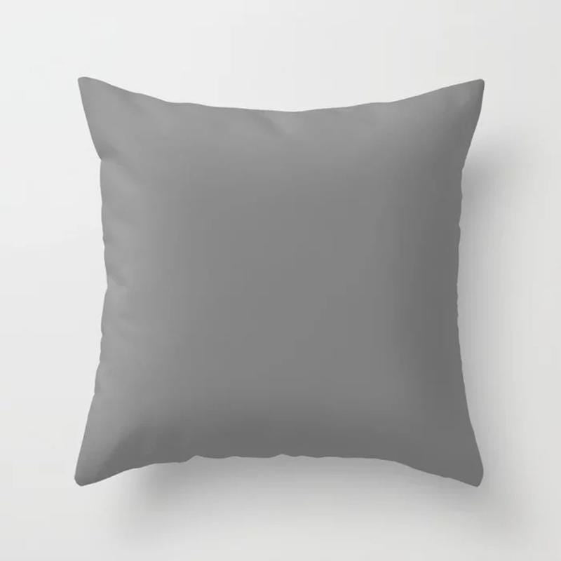 Grayscale Triangle Throw Cushion Cover