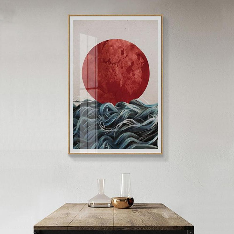 Japanese Sunrise Canvas Print